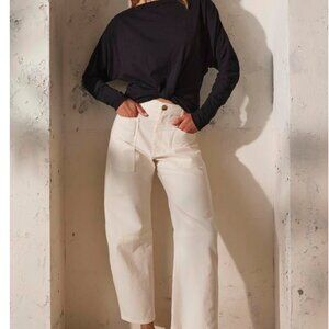 Brylie Sanded Twill Utility Pant | Sleet